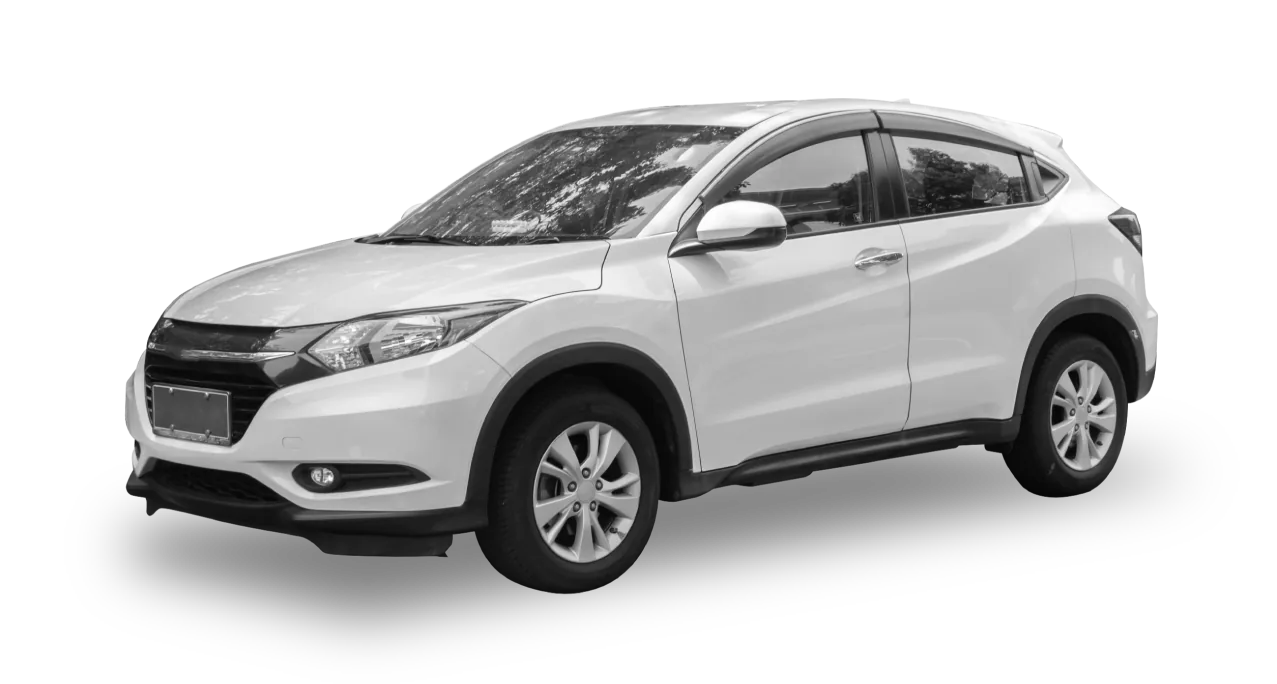 Auto blanco tipo SUV